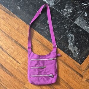 Baggallini Vibrant Purple Crossbody Bag